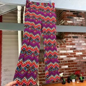 BCX Multicolor Palazzo Pants